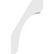 Ekena Millwork 4-in. W x 18-in. D x 30-in. H Legacy Architectural Grade PVC Knee Brace BRCP04X18X30LEC - alternate 6